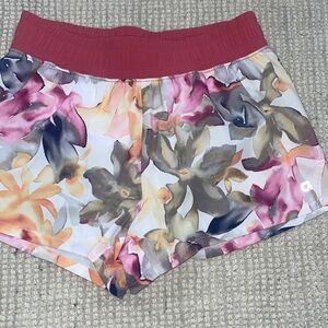 GapFit floral shorts with built in underwear